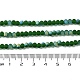 Chapelets de perles en verre transparente  &nbsp;X1-EGLA-A034-T4mm-MB24-5