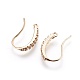 Brass Earring Hooks KK-I649-33G-NF-2