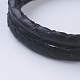 Handmade Snakeskin Leather Cord Bracelets BJEW-F301-C-4