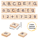 Chgcraft 3 sacs 3 styles puzzles en bois de pin DIY-CA0001-85-2