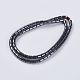 Non-Magnetic Synthetic Hematite Beads G-H1089-1-2
