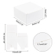 PandaHall 30 Pack Soap Packaging Box 3 x 3 x 1.5 Homemade Soap Box for Soap Making Supplies Small Kraft Gift Boxes Favor Boxes for Party Christmas CON-WH0062-05A-2