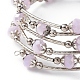 Bracelets de perles de verre de mode BJEW-JB04989-5