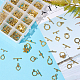 PandaHall 120 Sets 15 Styles Tibetan Style Toggle Clasps T-bar Closure Clasps IQ Toggle Clasps TBar Clasps Findings Jewelry Making for Necklace Bracelet Jewelry Making (Antique Golden) TIBE-PH0005-10AG-5