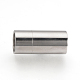 304 Stainless Steel Magnetic Clasps with Glue-in Ends STAS-Q211-39-2