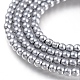 Electroplate Glass Beads Strands EGLA-I013-2mm-FP04-3