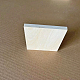 塗装用の未完成の木板  DIYクラフト用品  正方形  ベージュ  10x10x0.4cm WOCR-PW0001-360C-4