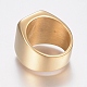 304 кольцо с печаткой из нержавеющей стали для мужчин RJEW-G091-16-G-2