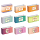 Pandahall Elite 90pcs Seifenpapieranhänger mit Farbverlauf in 9 Stilen DIY-PH0013-30B-4