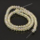 AB Color Plated Faceted Rondelle Glass Beads Strands GLAA-A024B-AB15-2