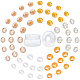 Fili di perle di vetro placcate sunnyclue GLAA-SC0001-21-1
