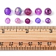 375Pcs 10 Style Round Transparent & Imitation Pearl Acrylic Beads OACR-FS0001-16-6