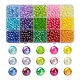 Perline acriliche trasparenti a 15 colore DIY-YW0005-36-1