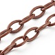 3Pcs 3 Colors Personalized ABS Plastic Cable Chain Necklaces NJEW-JN03484-01-4