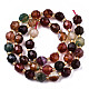 Chapelets de perles d'agate naturelle G-T131-82A-06-2