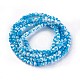 Chapelets de perles en verre peint GLAA-F096-A-57-2