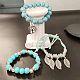 Bracelet extensible en perles de plastique RT2216-3