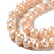 Natural Cultured Freshwater Pearl Beads Strands PEAR-E018-29-3