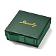 Boîtes à bijoux en carton pour bijoux carrés et mots CBOX-C015-01C-02-1