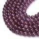 Brins de rubis naturels&nbsp;G-L631-A01-6mm-AA-4