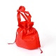 環境に優しい再利用可能なエコバッグ  不織布ショッピングバッグ  巾着袋  レッド  26.8x10x26.8cm ABAG-L004-S02-2