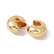 Brass Crimp Beads Covers KK-P219-05C-G02-2
