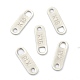 201 Stainless Steel Chain Tabs STAS-G245-10-1