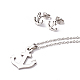 304 Stainless Steel Jewelry Sets X-SJEW-D094-46P-2
