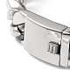 304 Stainless Steel Cuban Link Chains Bracelets for Men & Women BJEW-D031-21C-P-2