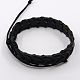 Fashionable Leather Cord Bracelets BJEW-G420-04-1
