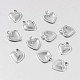 Heart 316 Surgical Stainless Steel Filigree Charms X-STAS-M258-10-1
