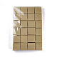 Красно-бумажные картонные шкатулки для драгоценностей CBOX-BC0001-06-1
