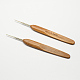 Bambú mango de hierro agujas de gancho de ganchillo TOOL-R034-1.5mm-1