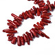 Synthetic Coral Beads Strands X-CORA-S023-45I-4