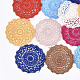 Décorations de pendentif tissées en polycoton (polyester coton) FIND-Q078-03-1