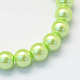 Perlas de perlas de vidrio pintado para hornear X-HY-Q003-3mm-07-2