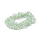 Chapelets de perles en verre imitation jade EGLA-F152-A05-2