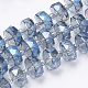 Electroplat Glass Beads Strands EGLA-Q092-8mm-D05-1