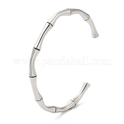 Bracelets de manchette en 304 acier inoxydable BJEW-H588-01P