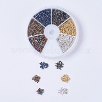 12/0 grado a cuentas redondas de semillas de vidrio&nbsp;SEED-JP0007-07