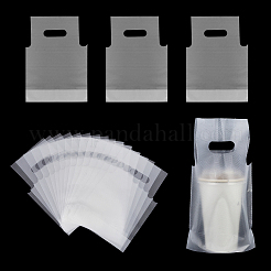 100 Stück HDPE-Getränketräger-Verpackungsbeutel für die Lieferung&nbsp;ABAG-WH0039-71A