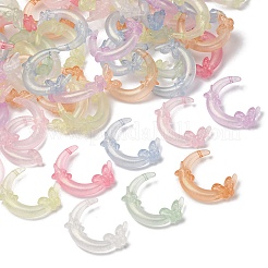 Leuchtende transparente Acrylperlen&nbsp;LACR-S001-10
