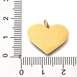 Pendentifs en acier inoxydable 304 avec émail&nbsp;STAS-B079-01G-17
