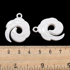 Pendentifs acryliques opaques&nbsp;SACR-L007-044B