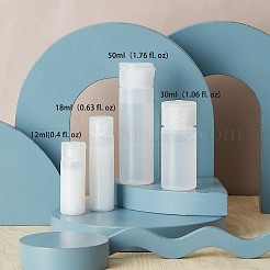 12 ml pe leere leere nachfüllbare Flip-Cap-Flaschen aus Kunststoff&nbsp;LS-MRMJ-WH0037-13A
