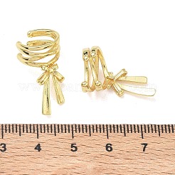 Manschettenohrringe aus Messing für Damen&nbsp;EJEW-A167-26G