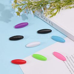60 épingle à revers ovale en plastique&nbsp;JEWB-CA0001-21