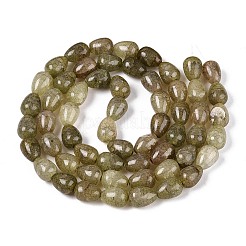 Perles de verre craquelé cuites au four&nbsp;DGLA-N019-03A-09