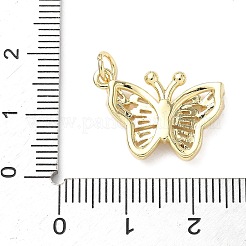 Colgante micropavé cubic zirconia de latón&nbsp;KK-D357-33G