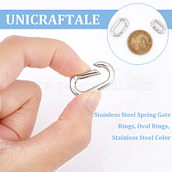 2 Stück 2 Stile 304 Edelstahl Federtorringe&nbsp;STAS-UN0048-35